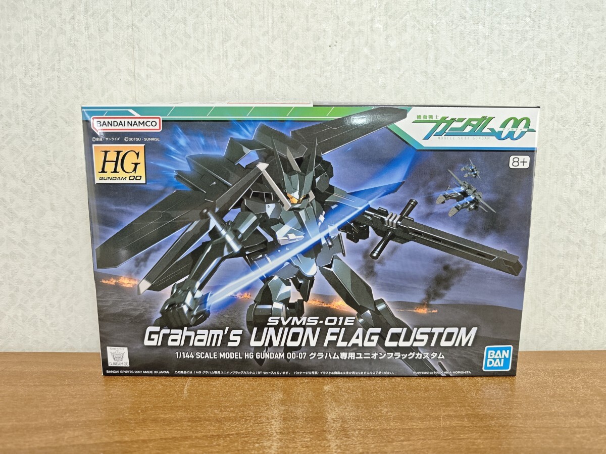 新品 未開封 未組立 HG 1/144 SVMS-01E グラハム専用ユニオンフラッグカスタム 機動戦士ガンダム00 バンダイ ガンプラ HGUC ダブルオー