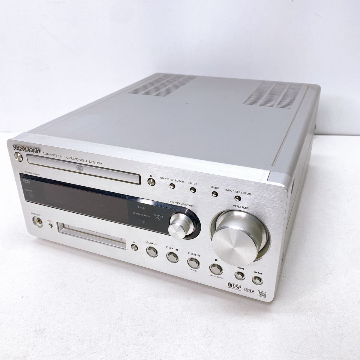 【MDのみ再生】ケンウッド CD MD コンポ　R-K700 ジャンク　現状　A744