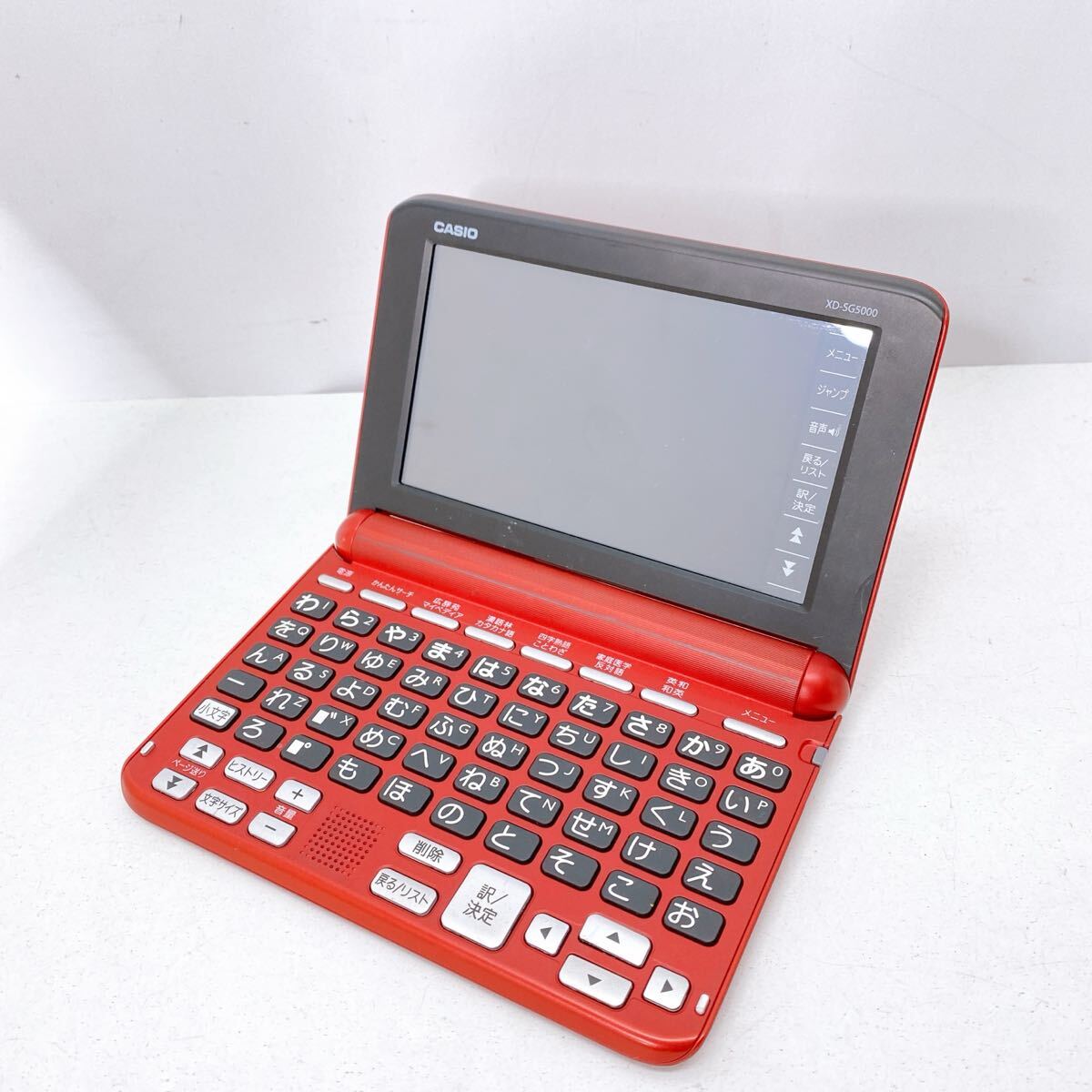 カシオ 電子辞書XD-SG5000 ジャンク　現状　管理A761