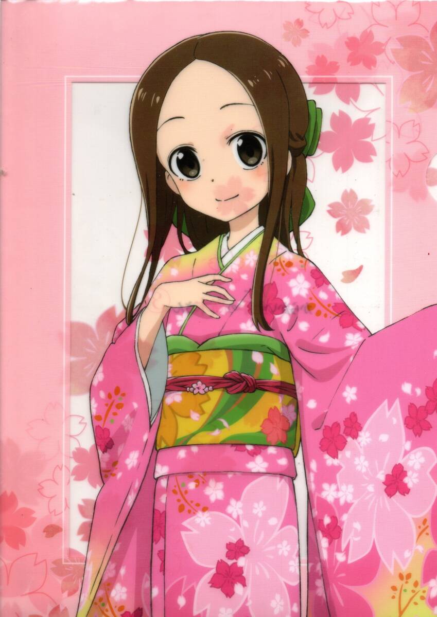 からかい上手の高木さん 桜和装 A4 クリアファイル アルマビアンカ / Manga Anime Japanese Clear File