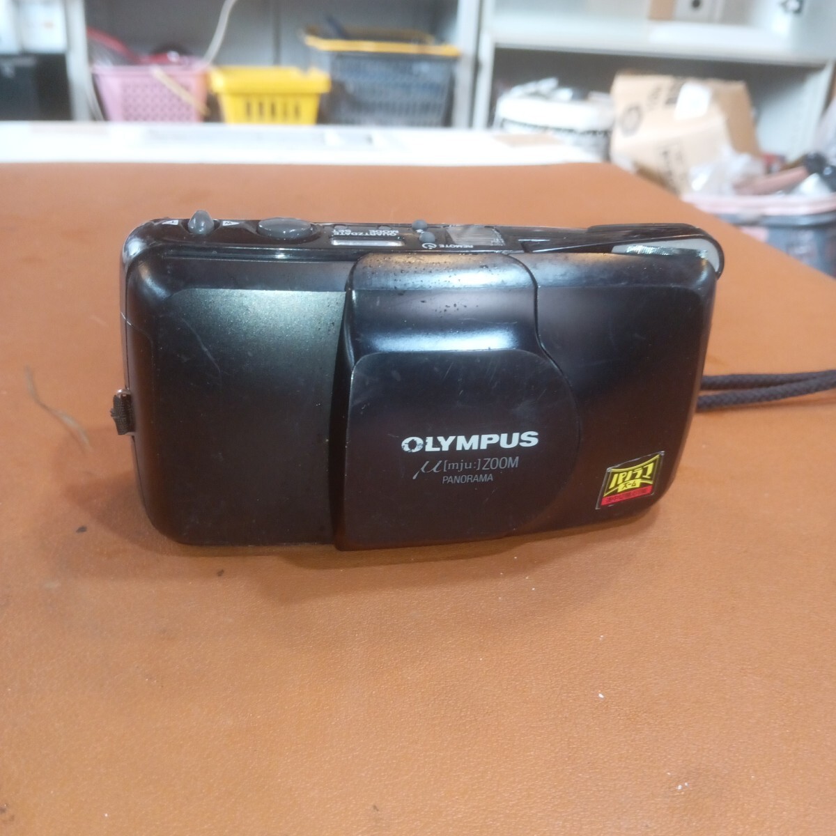 OLYMPUS μ [mju:] ZOOM PANORAMA コンパクトフィルムカメラ オリンパス ミュー ブラック