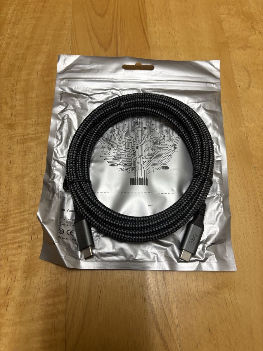 USB-Cケーブル2m USB4 超高速データ転送 強力な耐久性 タブレット用