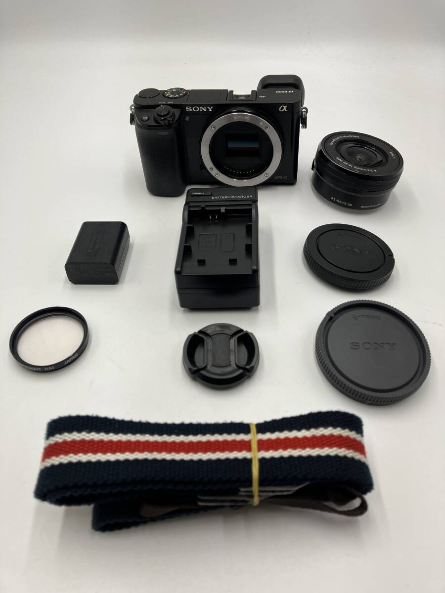 【動作確認済】SONY α6000 E PZ 16-50mm F3.5-5.6 OSS レンズキット