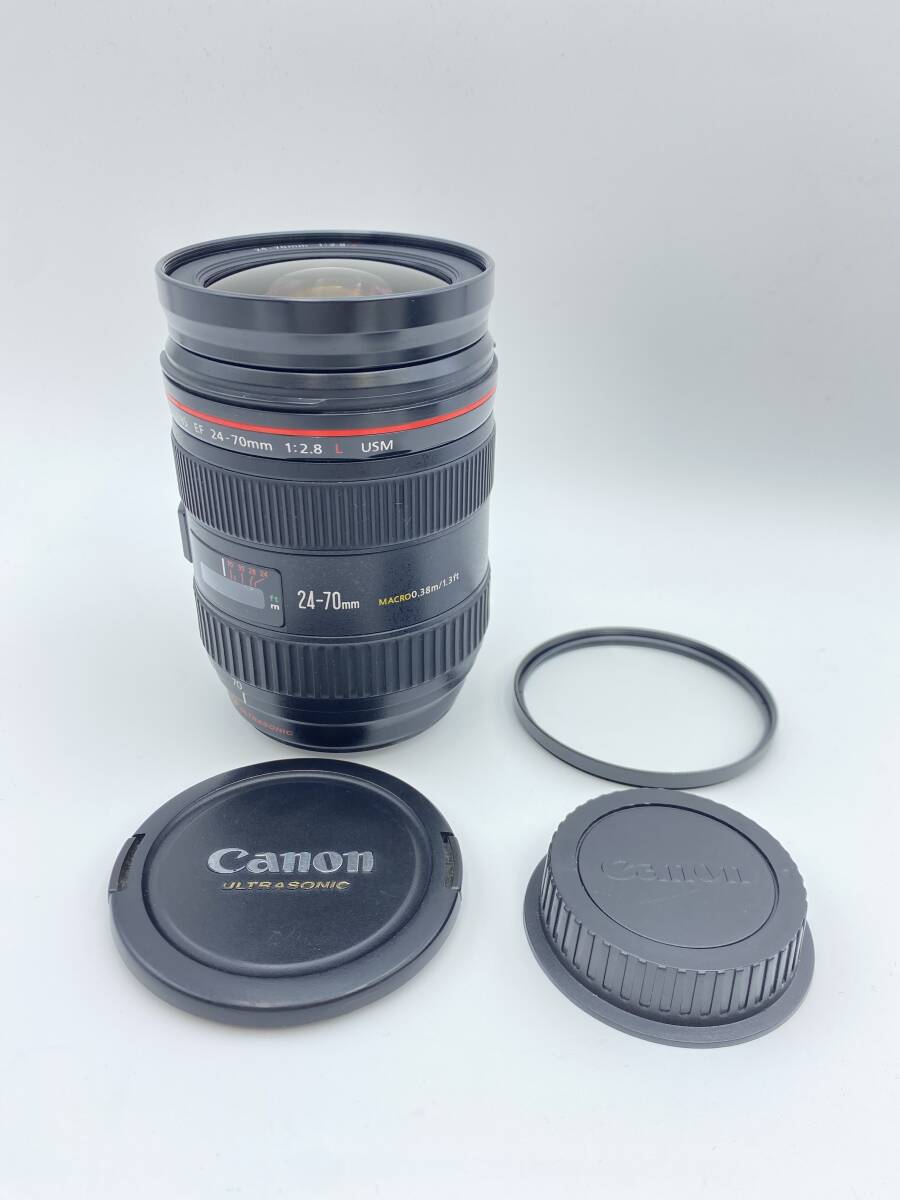 【動作確認済】Canon EF 24-70mm F2.8 L USM 標準ズームレンズ