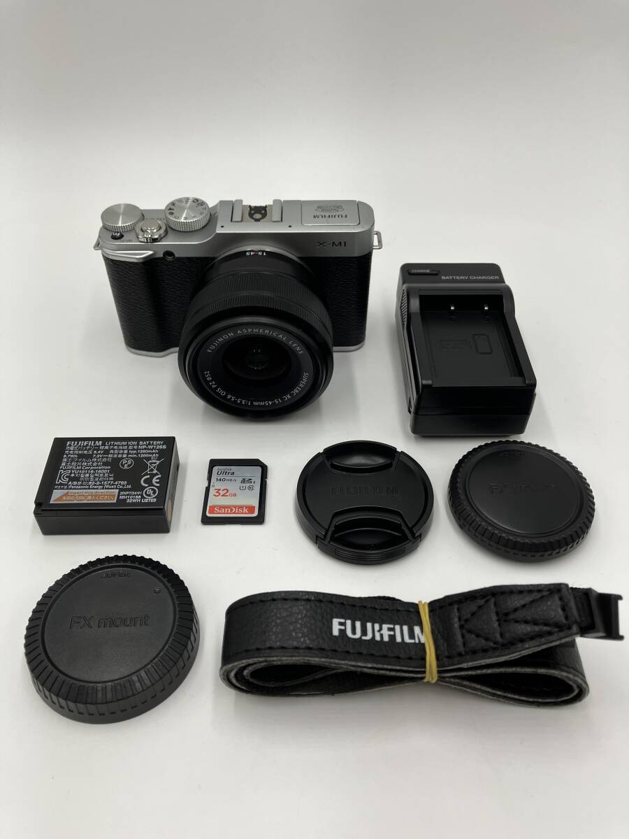 【動作確認済】FUJIFILM X-M1 XC15-45mm レンズキット