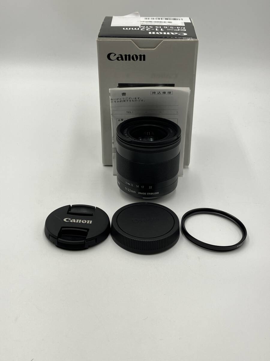【動作確認済】Canon EF-M 11-22mm F4-5.6 IS STM 超広角ズームレンズ