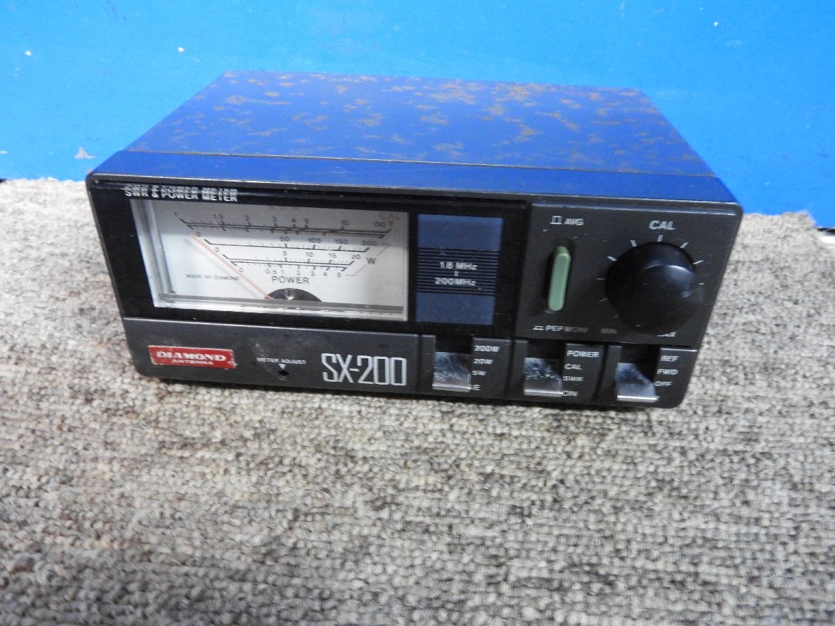 DIAMOND　ANTENNA　ダイヤモンド　SWR計　SWR＆POWER METER　SX-200(7194)