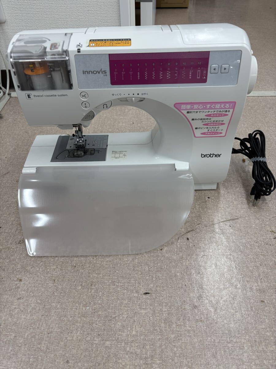 美品！1円〜スタート 　BROTHER ブラザー　イノヴィスV6 コンピューターミシン 裁縫 手工芸　※現状品、通電確認済み、動作未確認