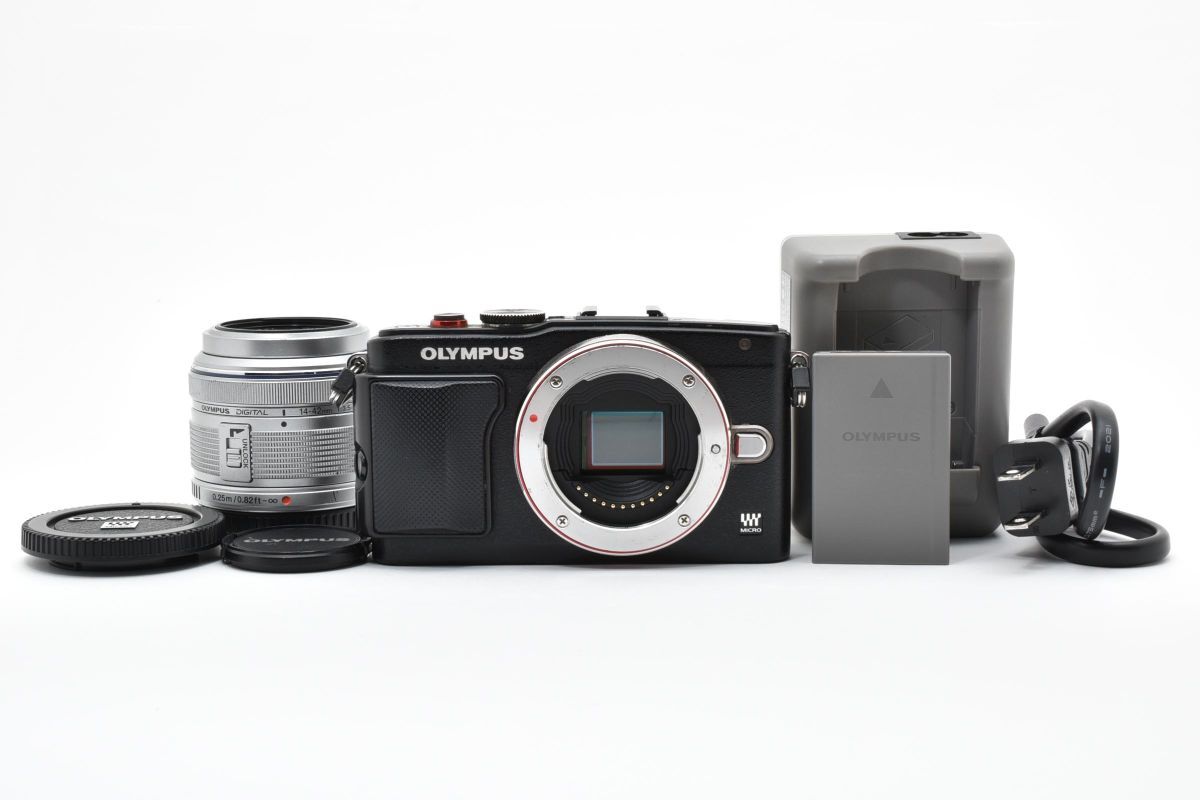 【大人気】 OLYMPUS オリンパス PEN E-PL6 レンズセット ミラーレス一眼カメラ #C6
