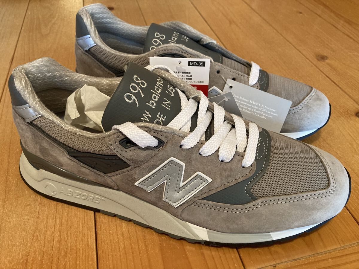 未使用 M998 Made in USA 26.5cm ニューバランス