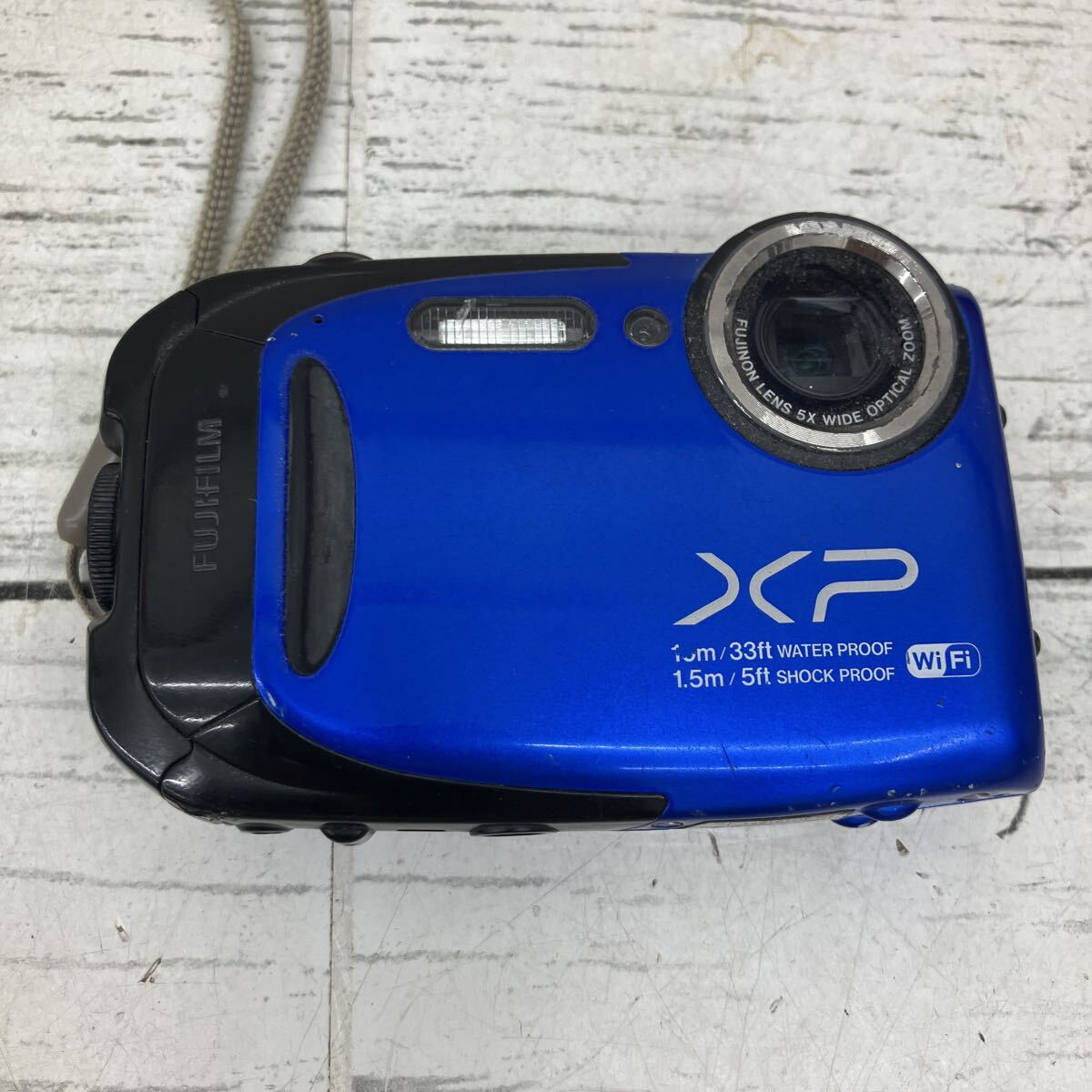 FUJIFILM コンパクトデジタルカメラ XP ブルー 富士フイルム デジカメ 動作未確認【8984】