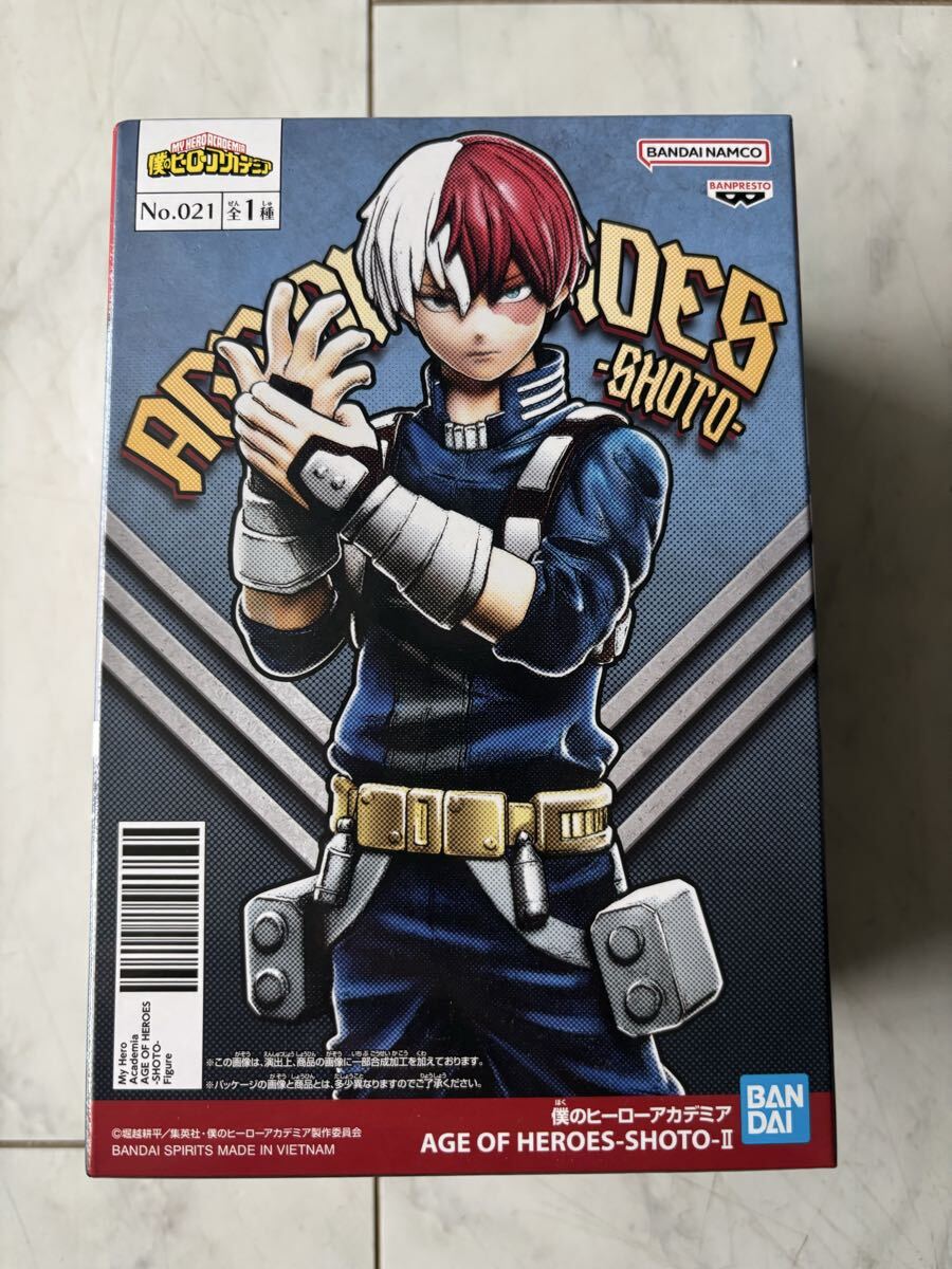 新品　僕のヒーローアカデミア 轟焦凍 フィギュア AGE OF HEROES SHOTO ヒロアカ