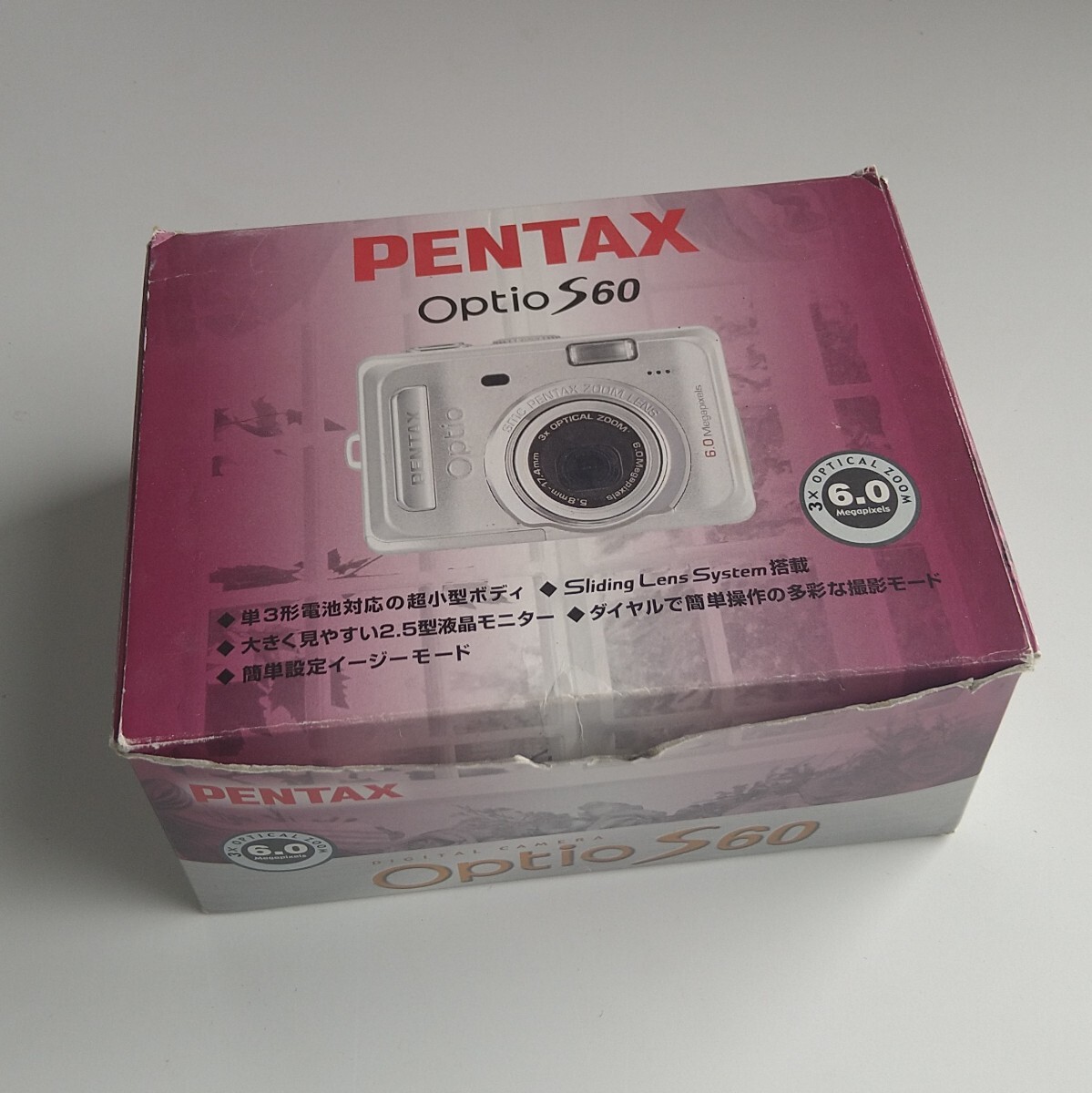 PENTAX Optio S60 デジタルカメラ 箱付き