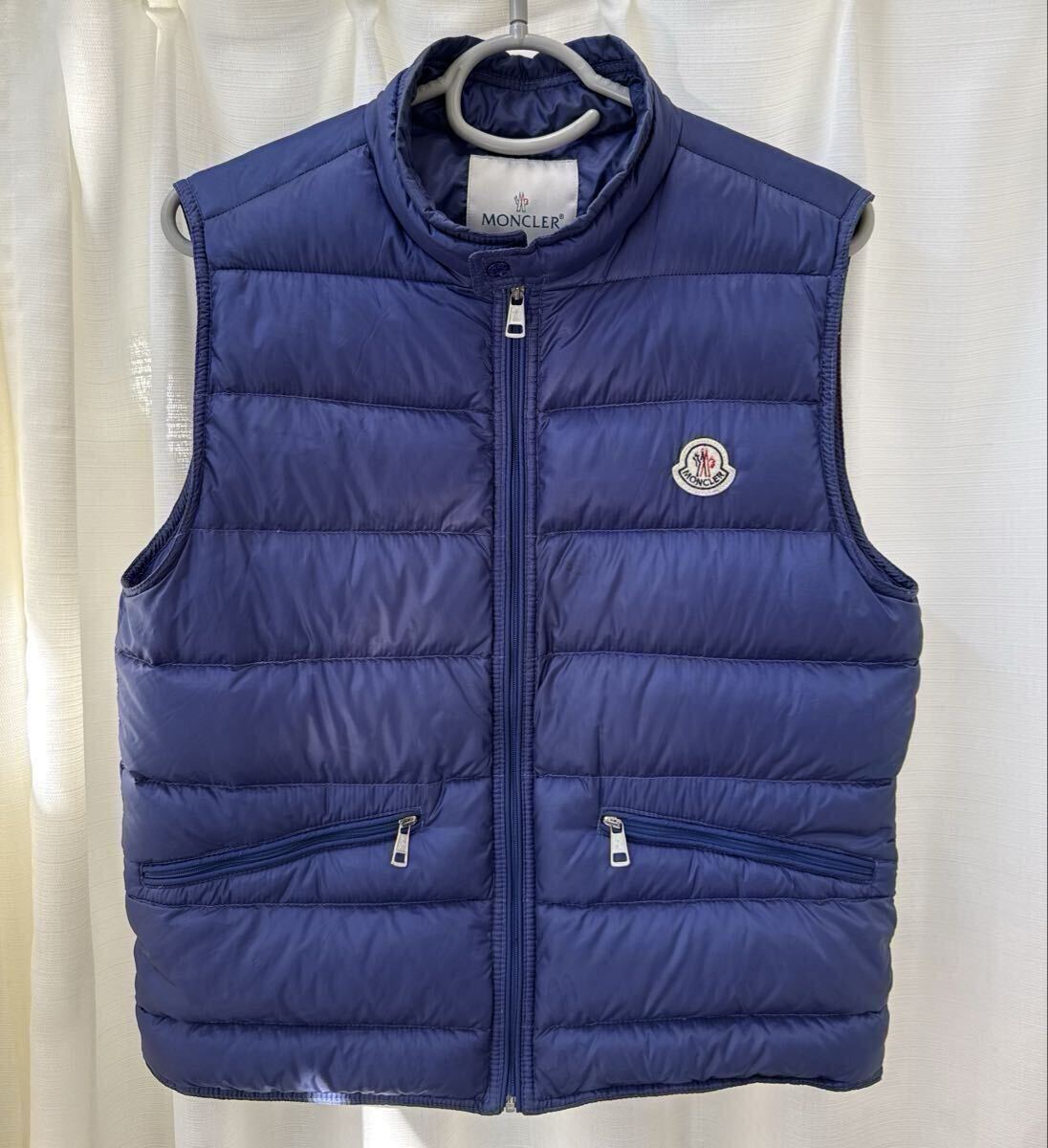 MONCLER モンクレール　GUI GILETダウンベスト ブルー