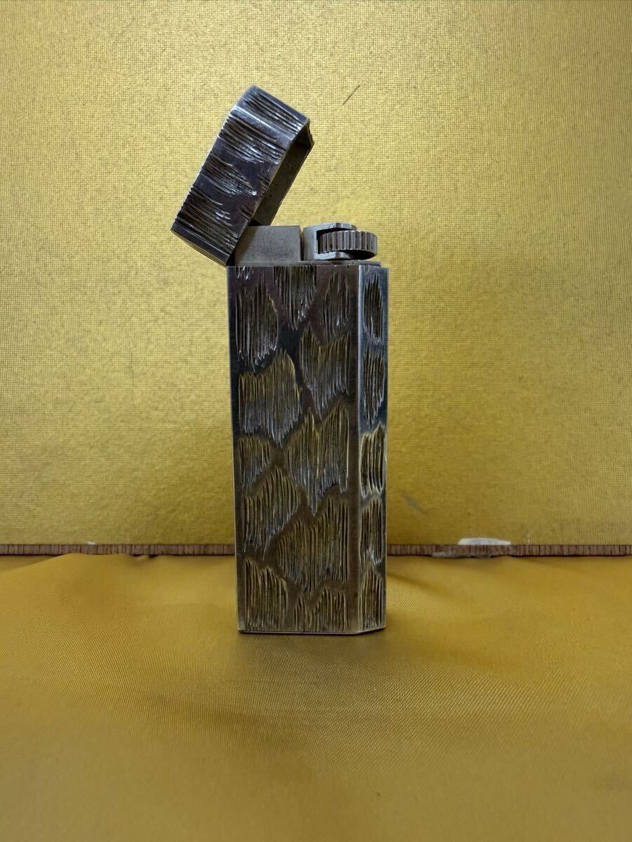 Cartier カルティエ スターリング　シルバー 925 オーバル ガスライター 101.98g