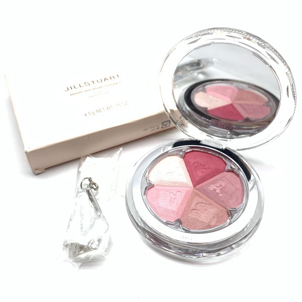 ほぼ未使用 JILLSTUART ジルスチュアート ブルーム ミックスブラッシュ コンパクト 04 チークカラー フェイスカラー 管理RY26003092
