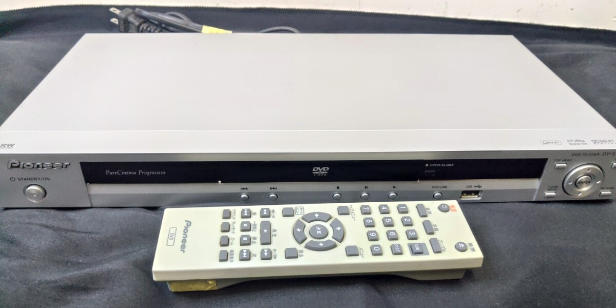 Pioneer パイオニア DVDプレーヤー DV-310 リモコン付