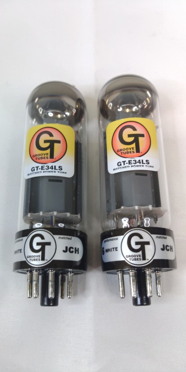 GrooveTubes GT E34LS 真空管　EL34 互換　２本セット　動作確認済み