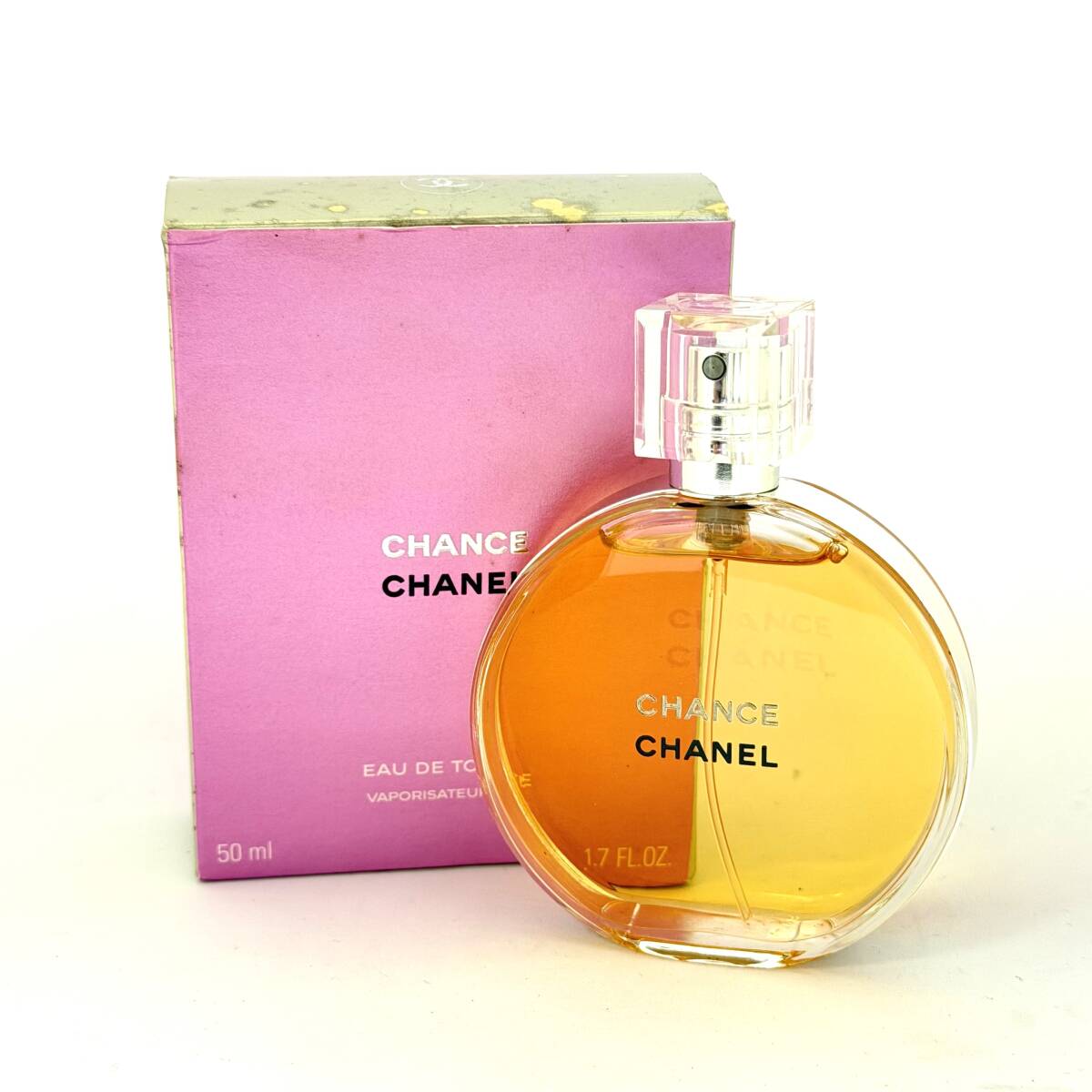 5-170 CHANEL CHANCE シャネル チャンス オードトワレ EDT 50ml 残量 約9割 香水 フレグランス