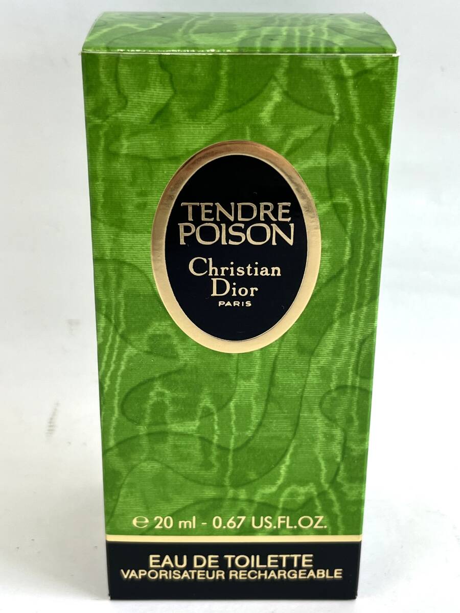 12-086⑧ 未使用 開封済み Christian Dior TENDRE POISON クリスチャンディオール タンドゥル プワゾン EDT 20ml 香水 フレグランス