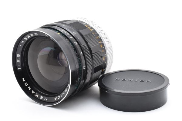 ★希少★ コニカ Konica HEXANON 35mm F2.8 AR表記なし初期型 フィルムカメラ用レンズ ★ #8359