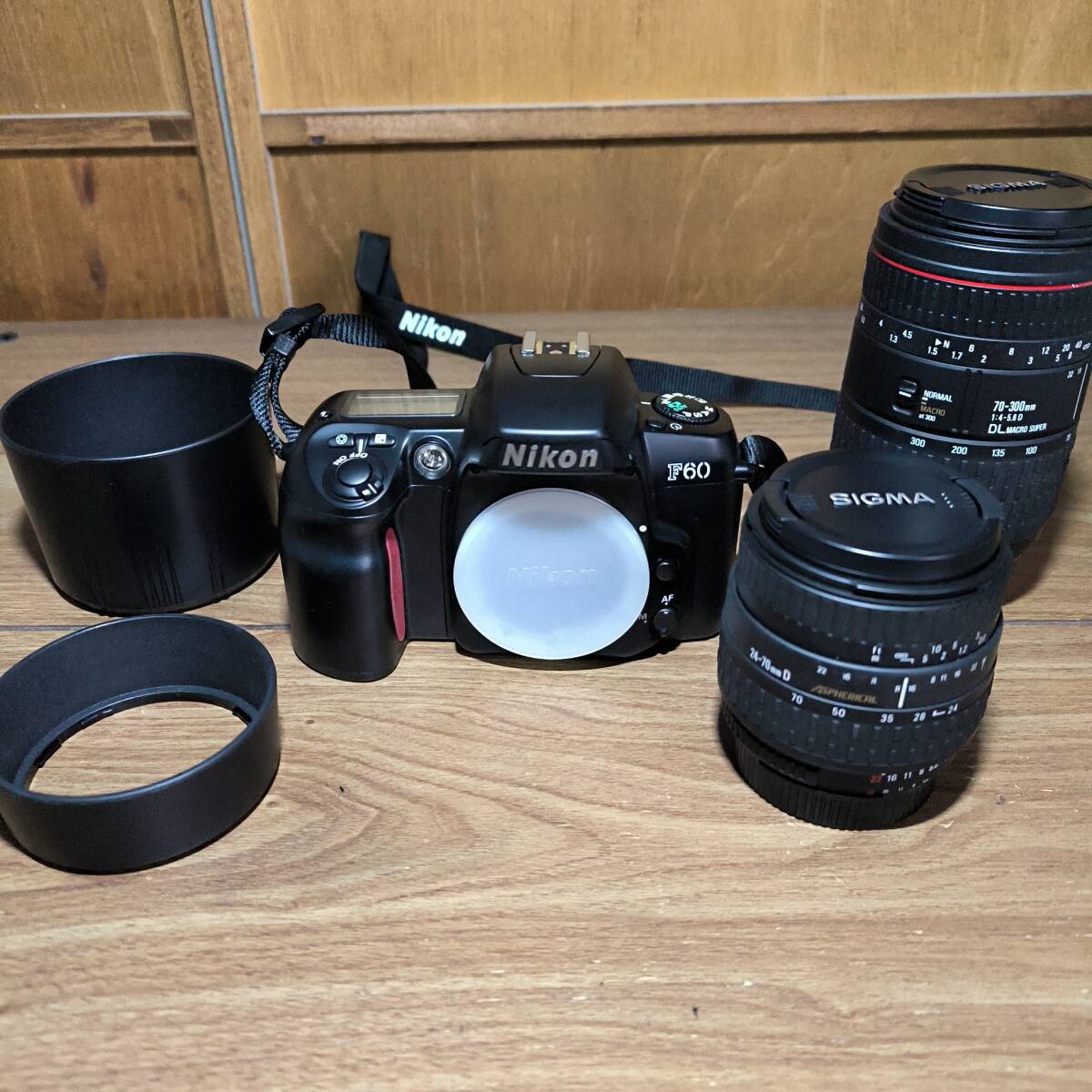 Nikon F60D PANORAMA SIGMA 24-70mm F3.5-5.6 UC、70-300mm F4-5.6 DL MACRO SUPER