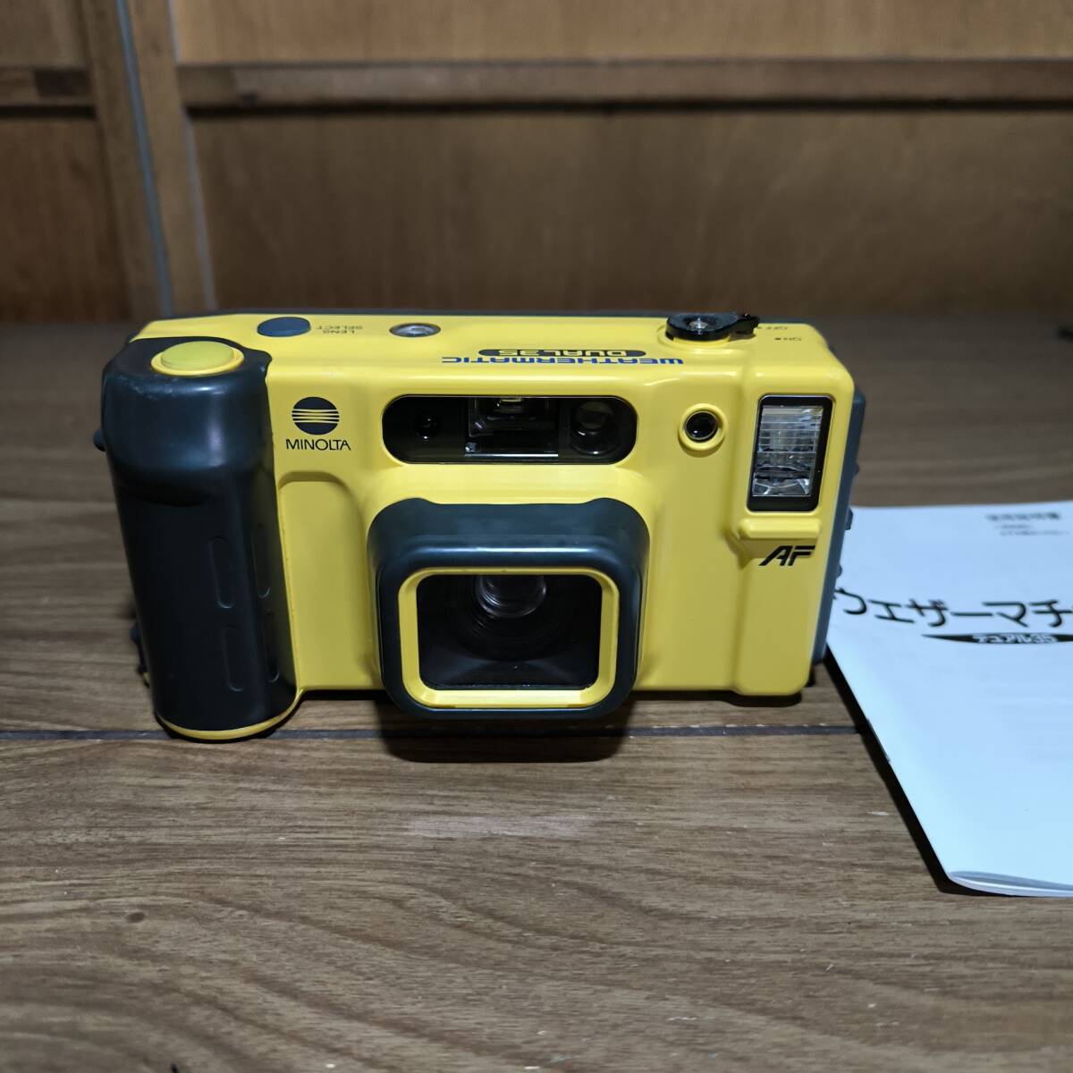 ミノルタ MINOLTA DUAL 35 WEATHERMATIC フィルムカメラ