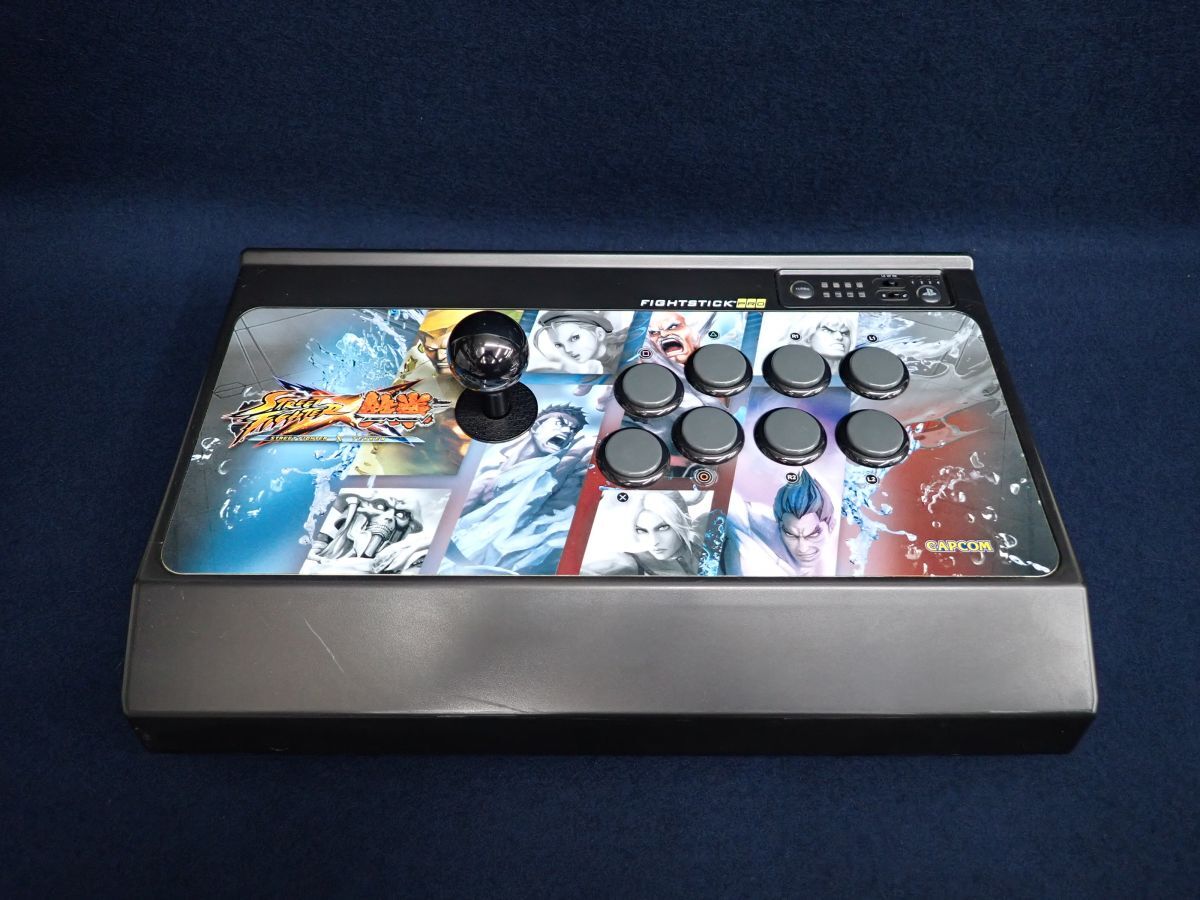 ▼ゲーム38 PS3 STREET FIGHTER×鉄拳 アーケード ファイトスティック プロ▼アーケードコントローラー/ストリートファイター/Mad Catz製