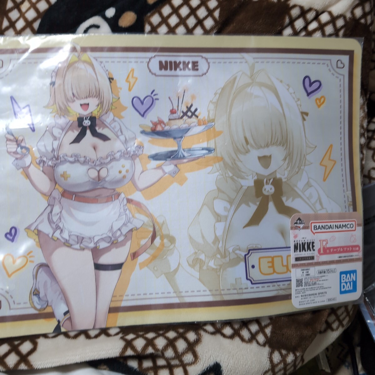一番くじ NIKKE 勝利の女神 F賞 テーブルマット エレグ CHAPTER7 ニケ