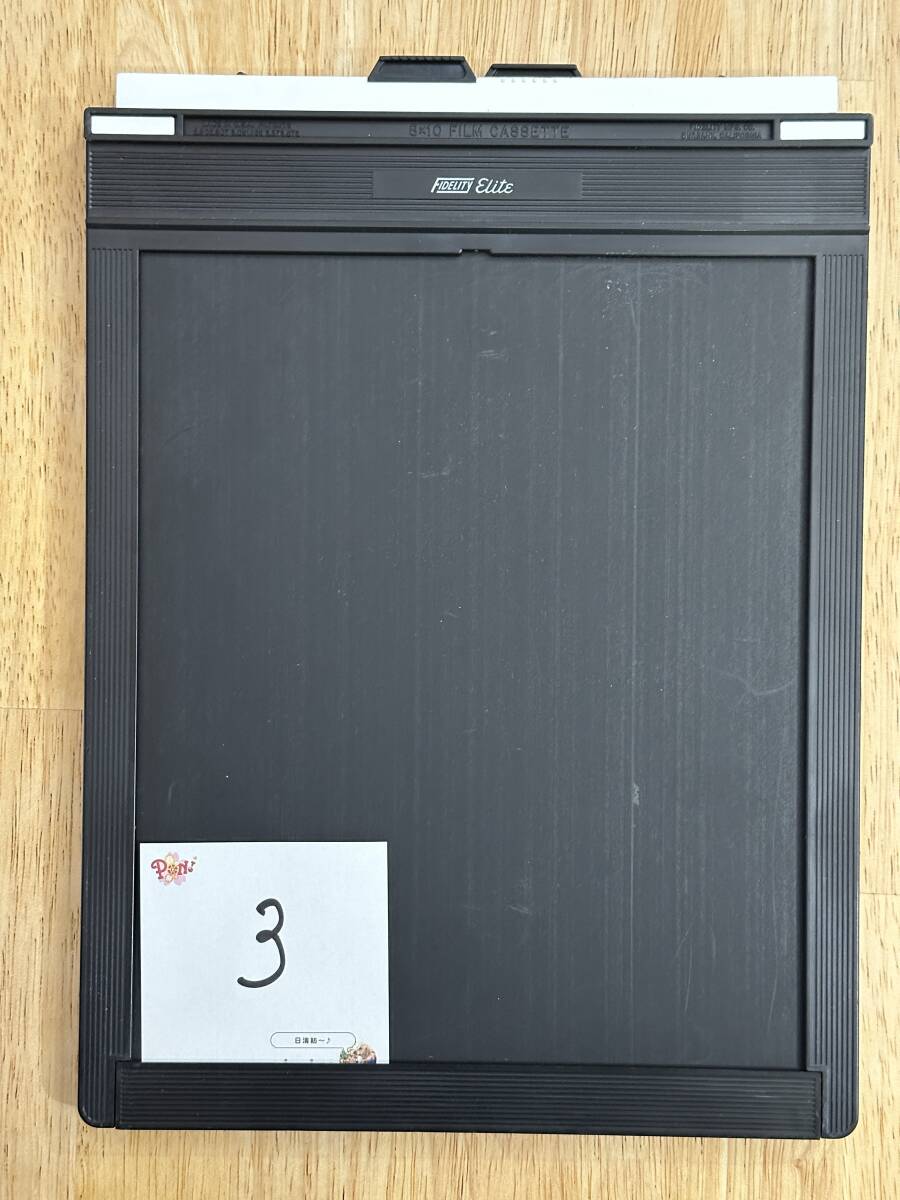 Fidelity Elite「8x10フィルムホルダー」＃③ 中古 送料無料