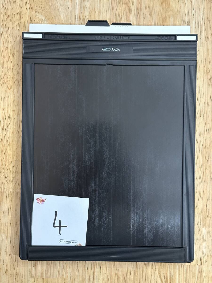 Fidelity Elite「8x10フィルムホルダー」＃④ 中古 送料無料