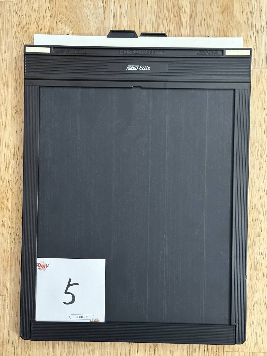 Fidelity Elite「8x10フィルムホルダー」＃⑤ 中古 送料無料