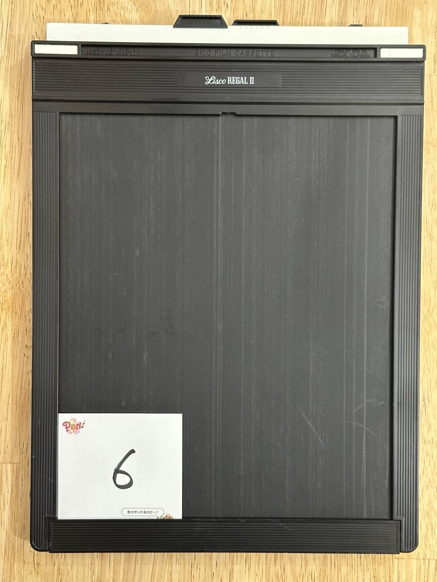 Lisco社製の「8x10フィルムホルダー」＃⑥ 中古 送料無料