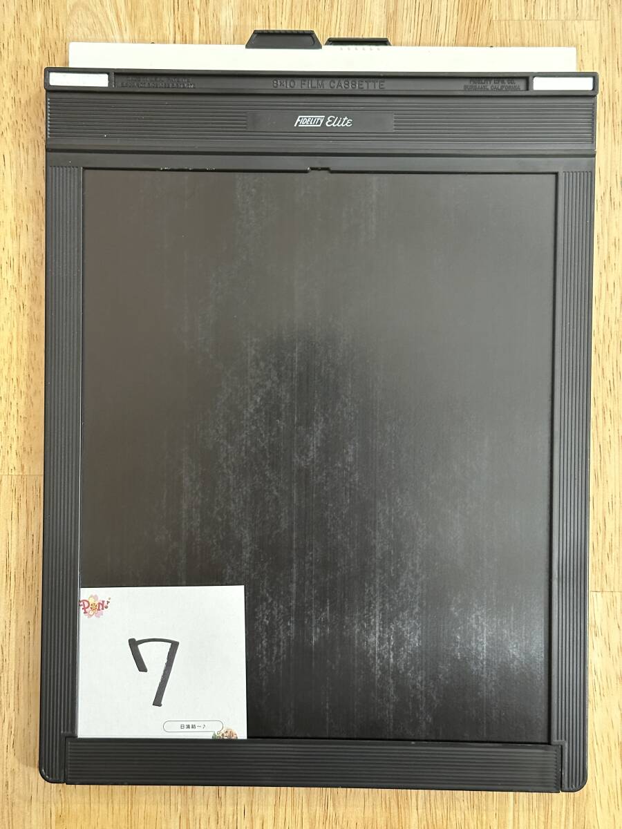 Fidelity Elite「8x10フィルムホルダー」＃⑦ 中古 送料無料