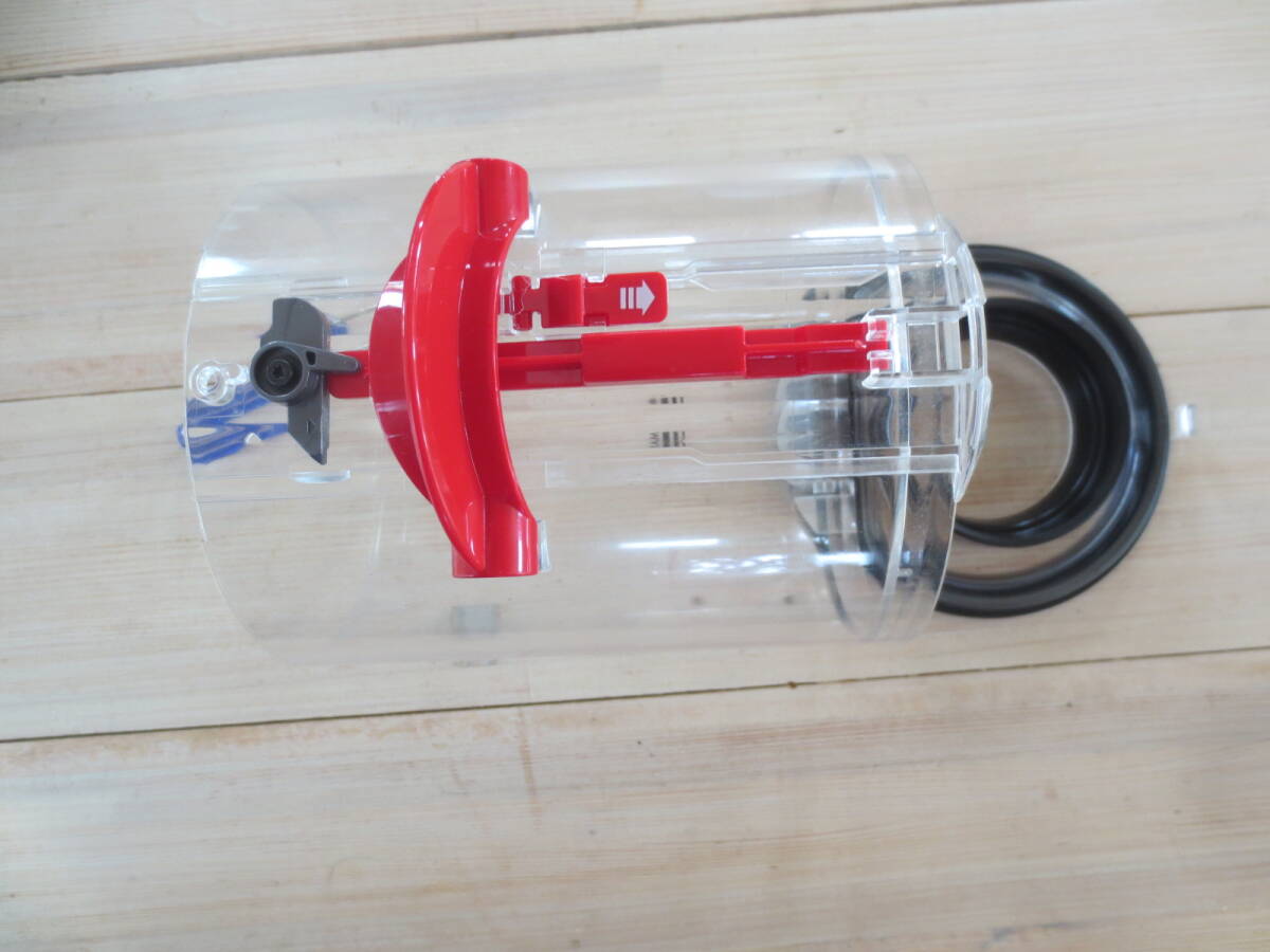 dyson ダイソンV10V11　共通　クリアビン　ダストカップ　磨き済み　トルクスドライバーT8付