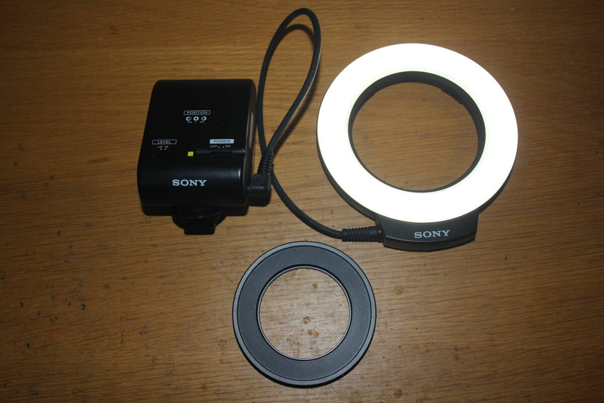 sony HVL-RLAM ソニー リングライト フラッシュ