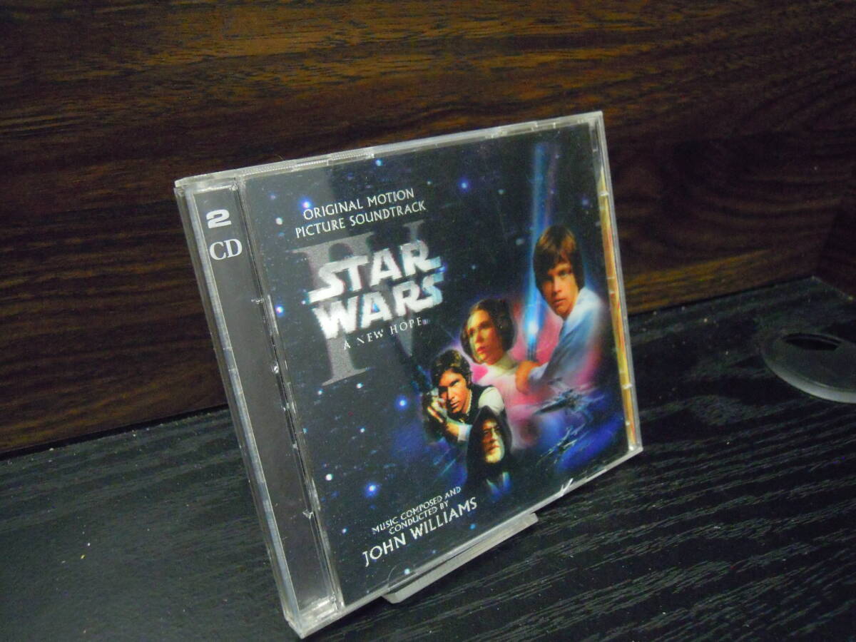 B0115 映画音楽 サントラ STAR WARS EPISODE 4 A NEW HOPE スター・ウォーズ エピソード4 新たなる希望 S2K92950 2枚組