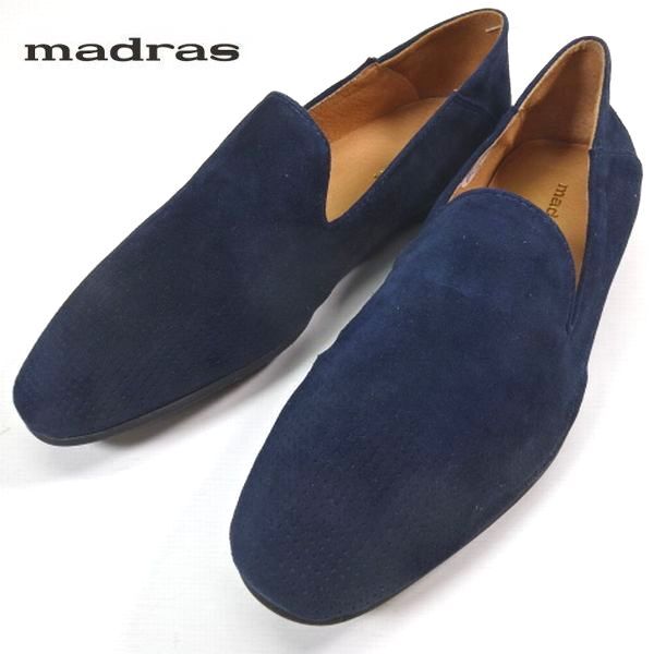 ◎新品 madras マドラス 日本製 ビジネスカジュアルシューズ スリッポン 靴 24.5-25cm S メンズ 男性 紳士 