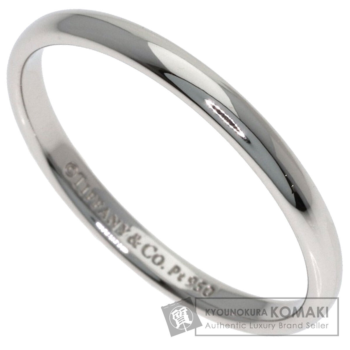 TIFFANY&Co. ティファニー スタッキングバンド リング・指輪 プラチナPT950 レディース 中古