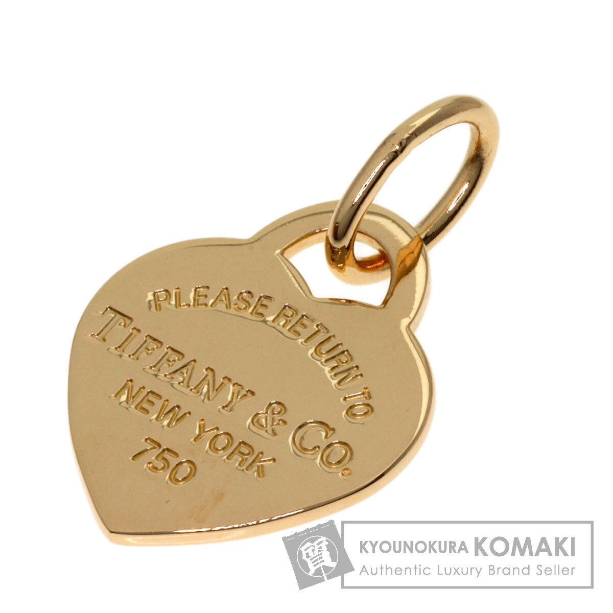 TIFFANY&Co. ティファニー リターン トゥ ハート TOP ペンダントトップ K18ピンクゴールド レディース 中古