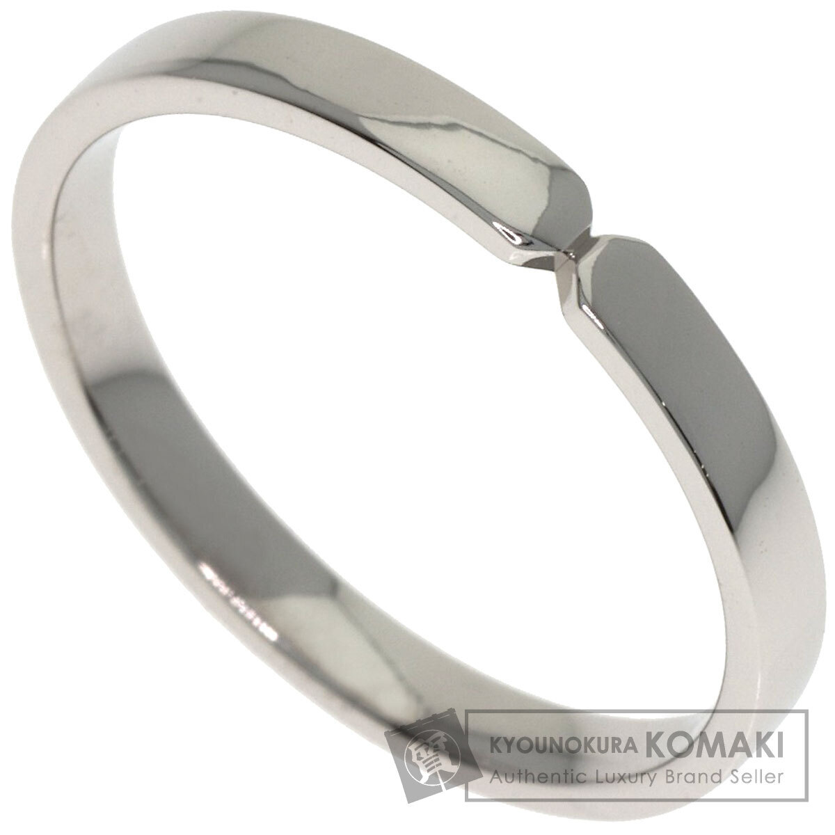 HERMES エルメス エヴァーケリー #57 リング・指輪 プラチナPT950 メンズ 中古