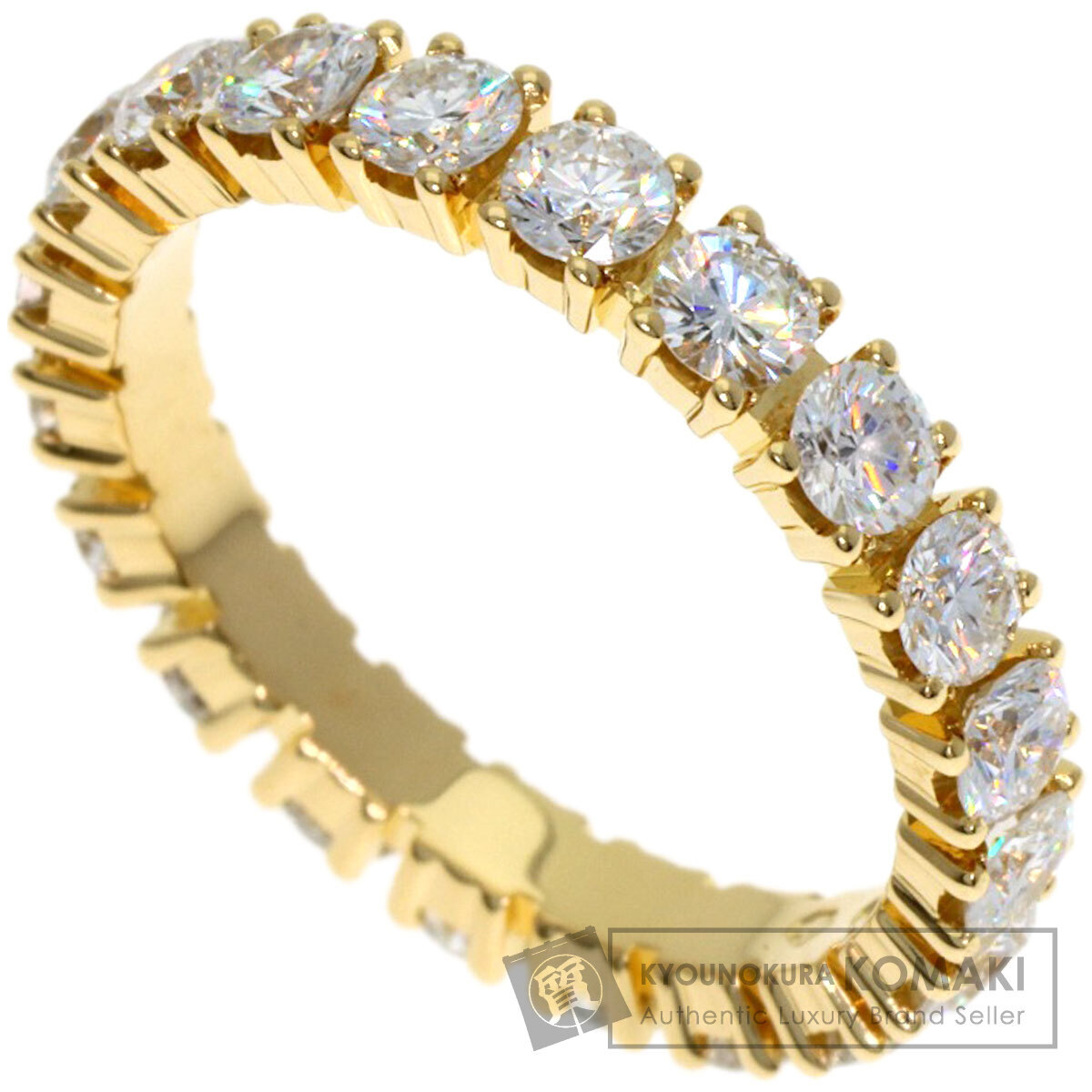 CARTIER カルティエ ディスティネ ダイヤモンド #47 リング・指輪 K18イエローゴールド レディース 中古