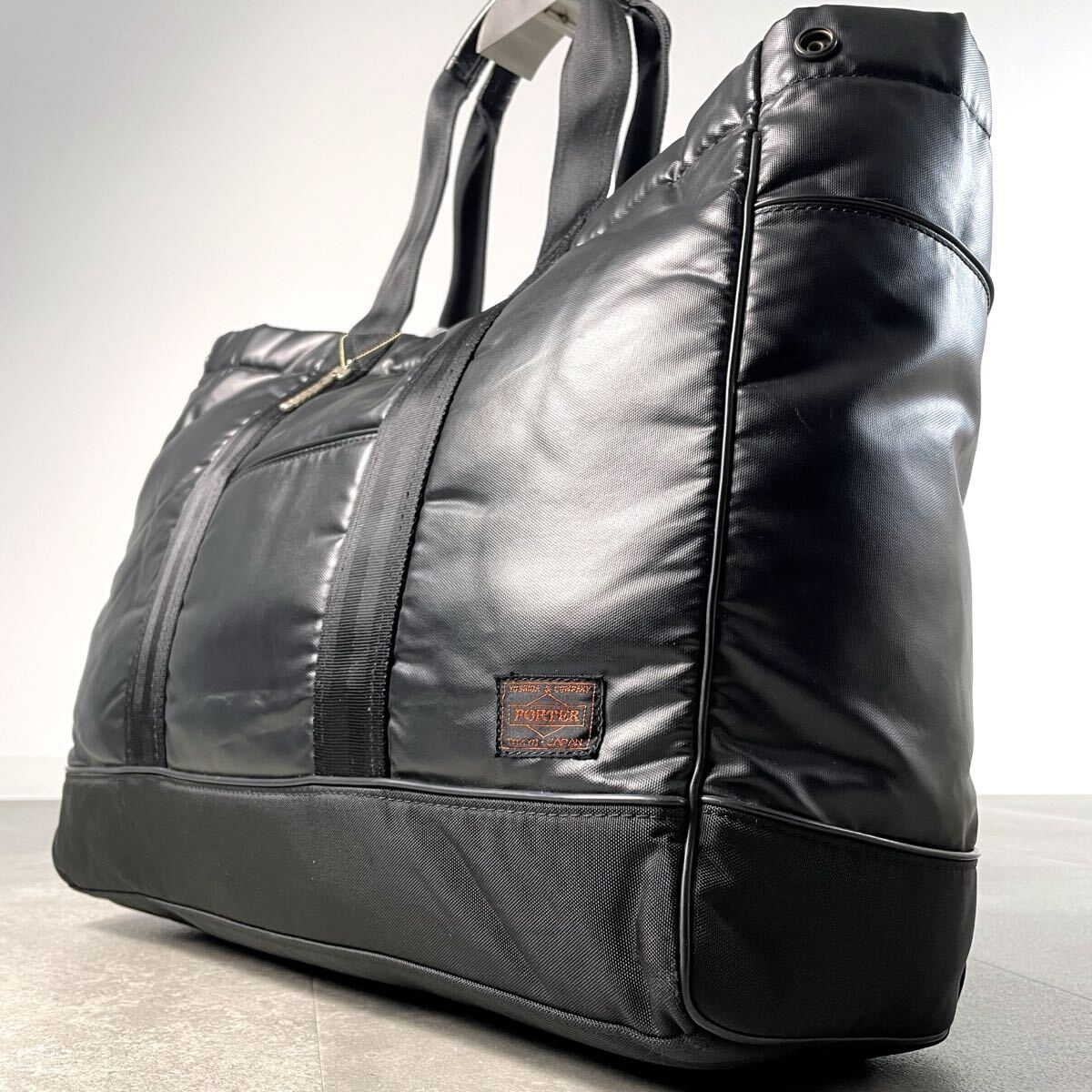 限定モデル/極美品◎ PORTER GRIPPER BEAMS 30th Anniversary Edition トートバッグ ポーター グリッパー ビームス 創業30周年記念　黒