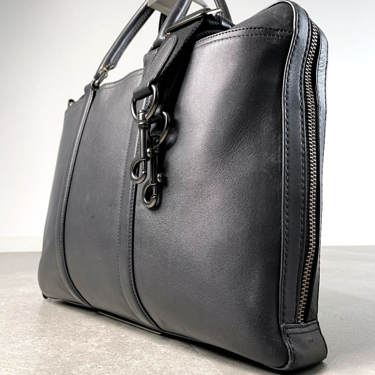 現行/最高級モデル/入手困難◎ コーチ COACH メトロポリタン　2way トートバッグ ビジネスバッグ ブリーフケース A4 レザー メンズ 黒