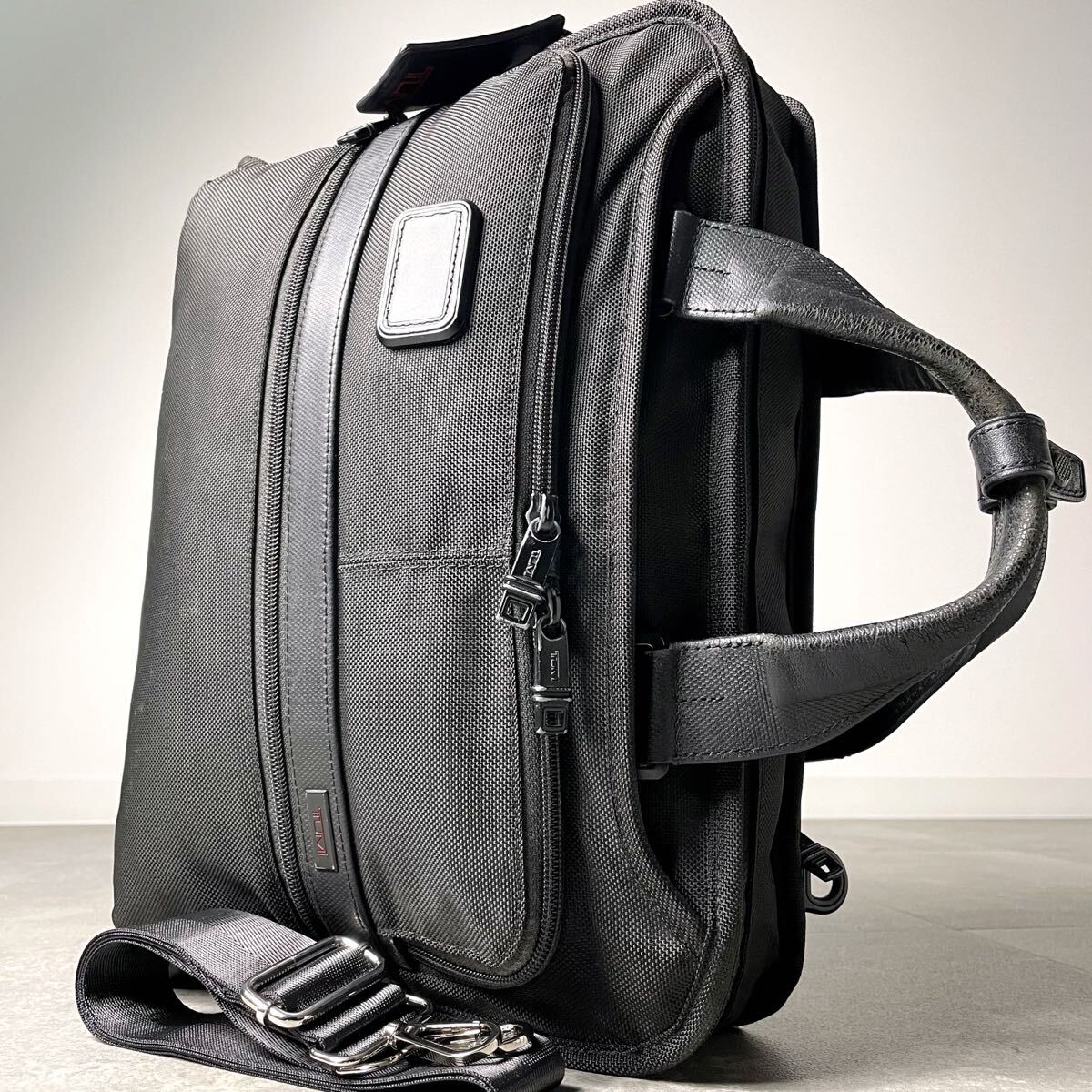 入手困難/定価12万◎ TUMI トゥミ リュックサック　ビジネスバッグ　ブリーフケース　3WAY ブラック　メンズ　通勤　A4/PC可