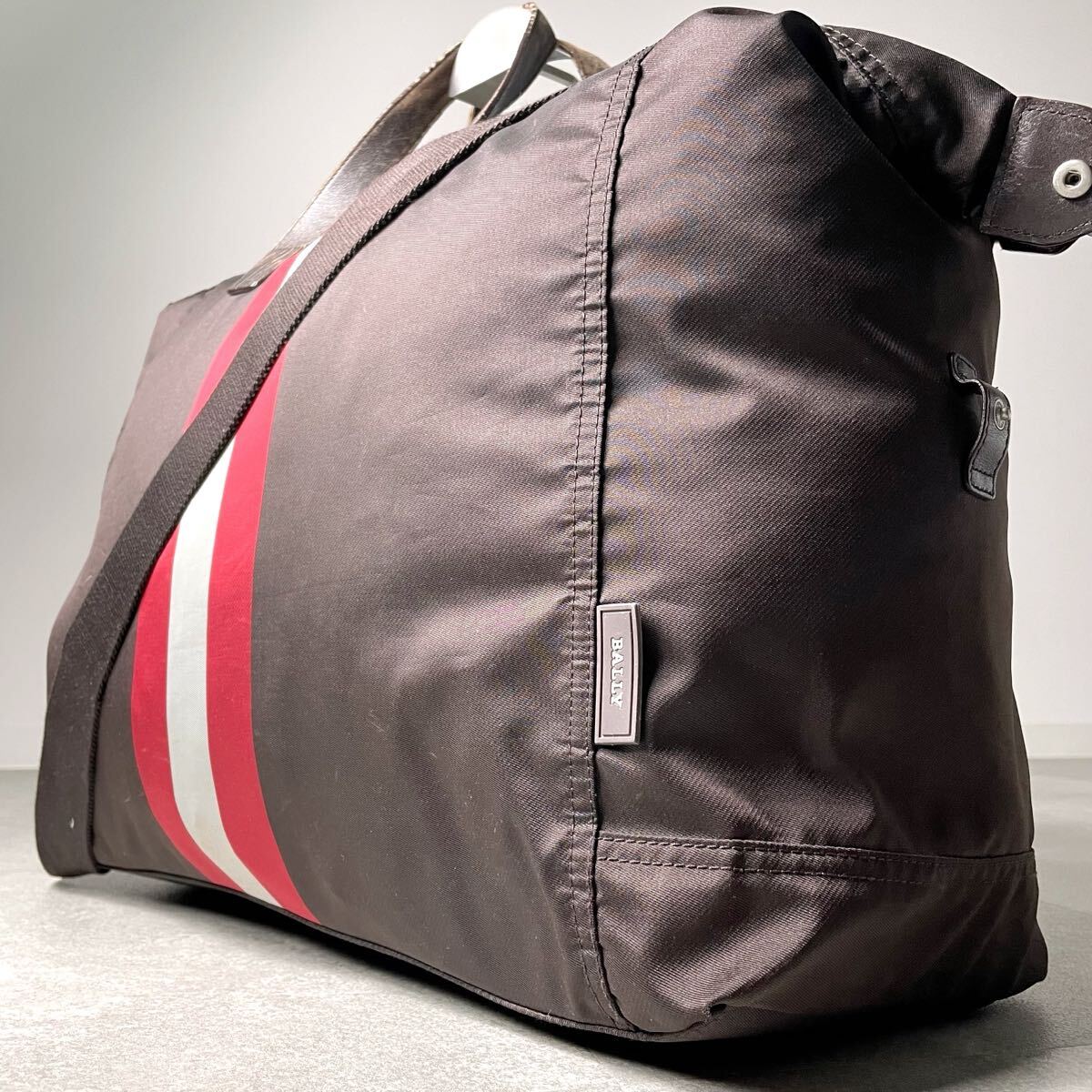 現行モデル/入手困難◎ BALLY バリー　トレインスポッティング レザー ボストン バッグ ナイロン　出張 旅行 トラベル ビジネス メンズ