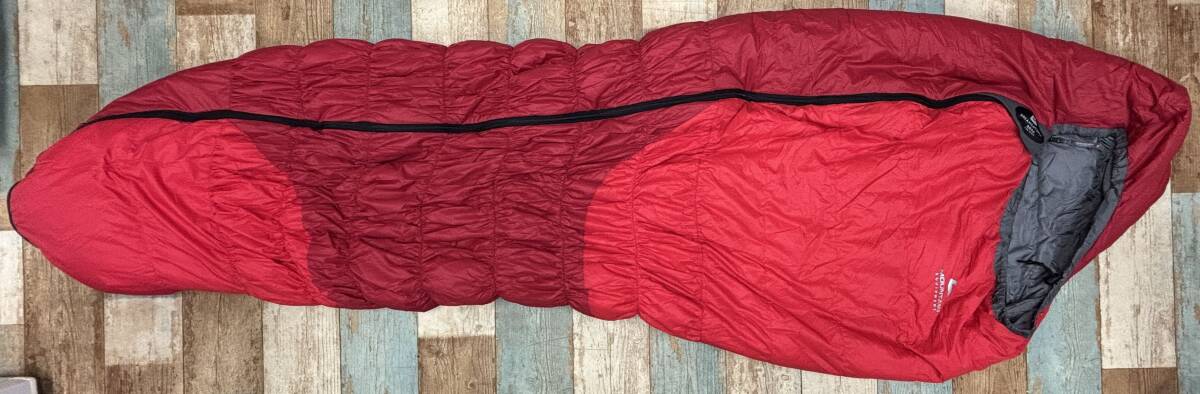 M1860/MOUNTAIN EQUIPMENT マウンテンイクイップメント DREAM CATCHER ドリームキャッチャー 300G +25 to 0℃ 寝袋/ダウン マミーシュラフ