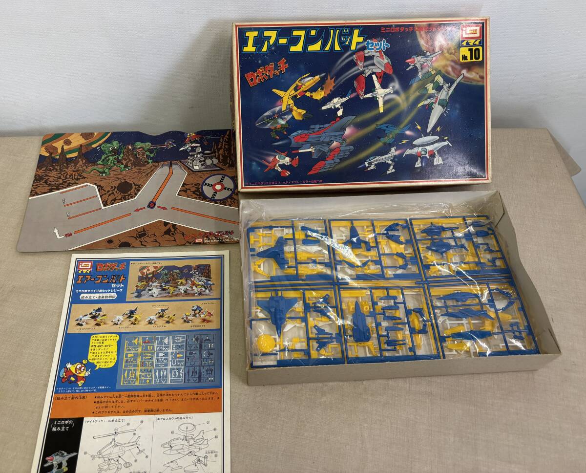 M1920/イマイ ロボダッチ エアーコンバットセット No.10 未組立 B-1259-500/IMAI ROBODATCHI SERIES 当時物 昭和レトロ プラモデル