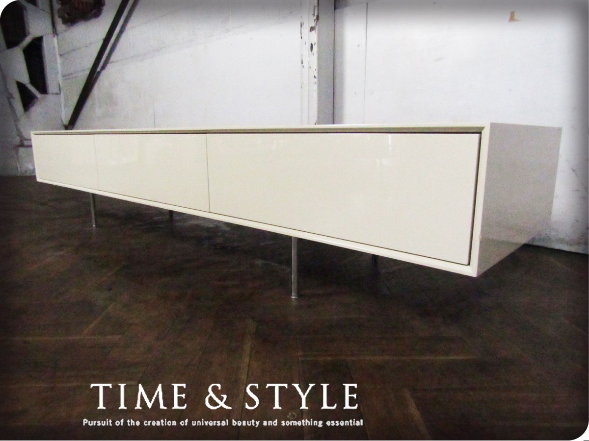 ■展示品■TIME & STYLE■最高級■COMPOSITION LOW CD-11/コンポジション ロー■サイドボード/リビングキャビネット■31万■khhx2830m