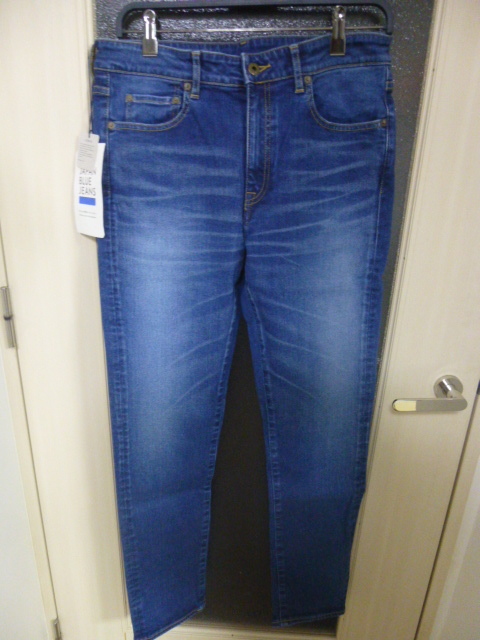 新品JAPAN BLUE JEANS ジャパンブルージーンズストレッチ加工デニムパンツ M